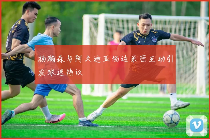 杨瀚森与阿夫迪亚场边亲密互动引发球迷热议